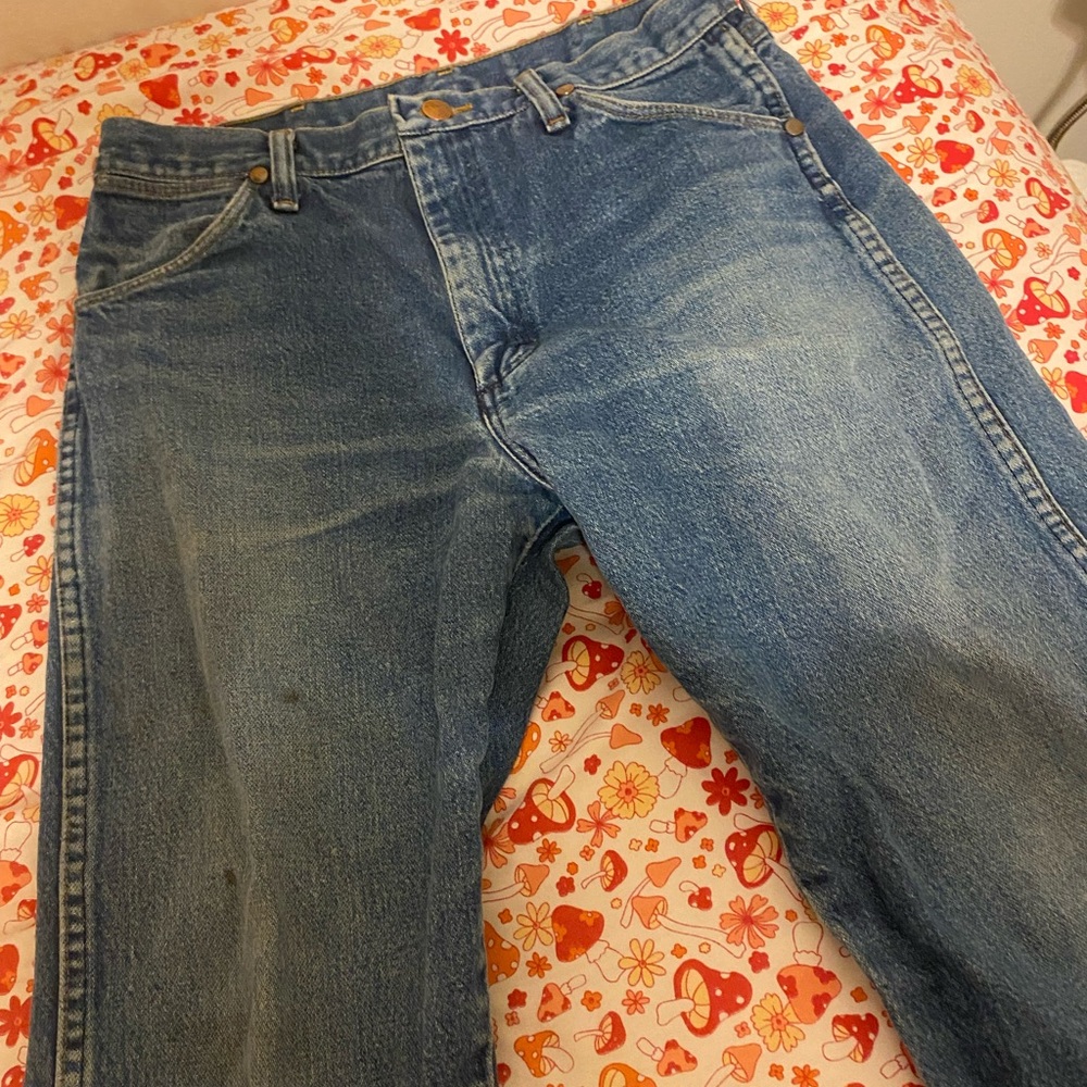 wrangler straight leg jeans